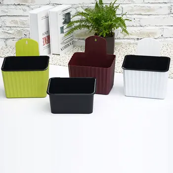 

Lazy Flower Pot Wall Mount Garden Planter Hanging Flowerpot Automatic Flower Holder Self Watering Pots Flower Pot Flower Vase A9