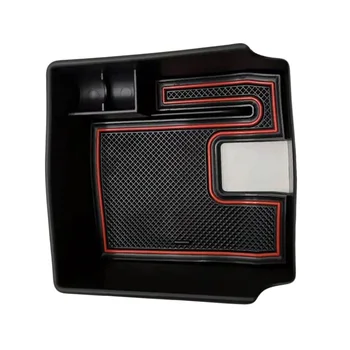

Replacement Car Storage Box Black Plastic Center Console Organizer Non-slip