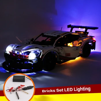 

MODIKER Battery Powered LED Light Building Block Accessory Kit for 42056