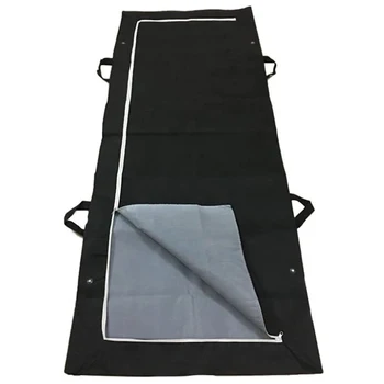 

Emergency Body Storage Bag Stretcher Combo, with 4 Side Handles Waterproof and Leak-Proof for Storage Transportation