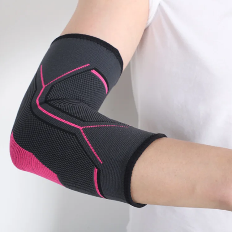 

New Style Outdoor Elbow Guard Warm Color Nylon Riding Protection Knit Fitness Elbow Guard Protective Clothing