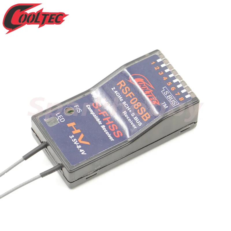 Приемник Cooltechnology RSF08SB Futaba S-FHSS 8CH + SBUS совместимый приемник для 10J 8J 6K 6J 14sg T16SZ 18MZWC 18SZ