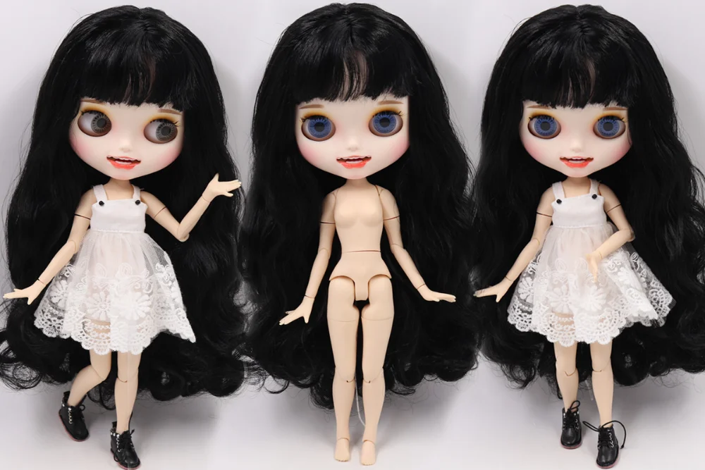 ICY Blyth кукла на заказ с руками Набор для тела Новая Улыбка Рот матовое лицо 1/6 игрушки BJD DIY модные куклы подарок для девочки специальное предложение