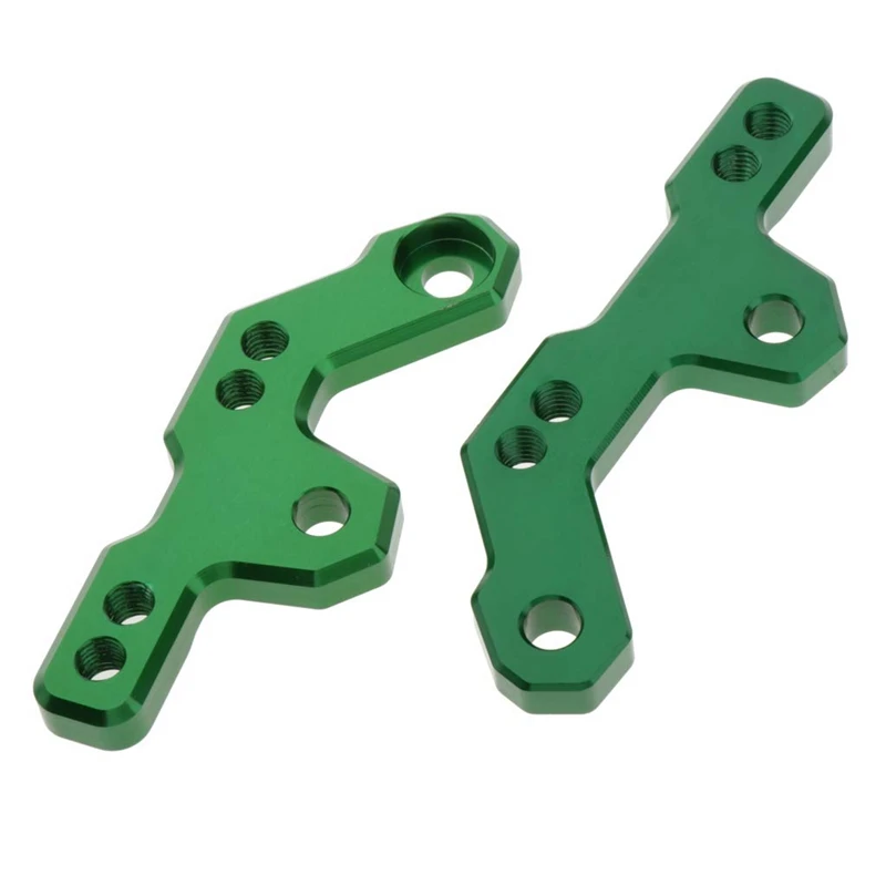 Мотоцикл с ЧПУ Алюминиевый сплав подножки Rearset Зеленый Универсальный для Kawasaki NINJA 250 300 ZX-300R Z250 Z300