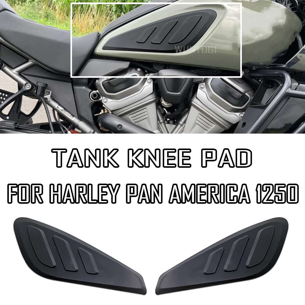 New Motorcycle Fuel Tank Pad FOR HARLEY PAN AMERICA 1250 PA1250 PANAMERICA1250 2021 2020 Non-slip Tank Sticker Tank Knee Pad Kit