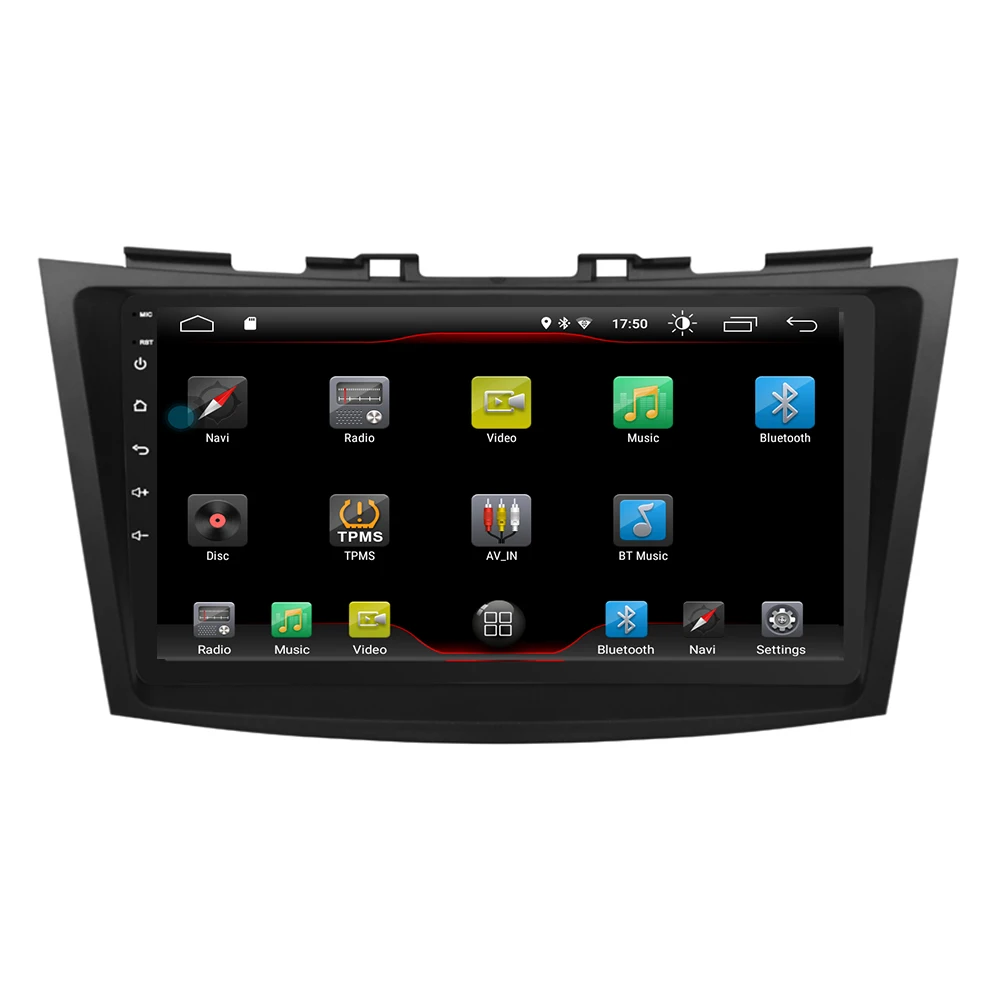 9 &quot2.5D автомобильный DVD мультимедийный плеер для Suzuki SWIFT 2013 2016 Android 10 радио