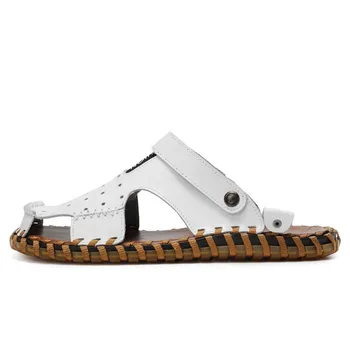 

rasteira sandalet leather classic beach uomo ete masculina da rubber piel sandals work erkek 2020 shoes man sandalia couro casa