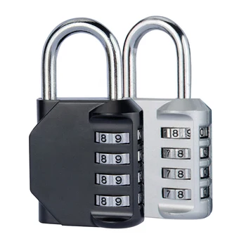 

Practical Lock Padlock 4 Digit Combination Password Portable Cabinet Code Lock