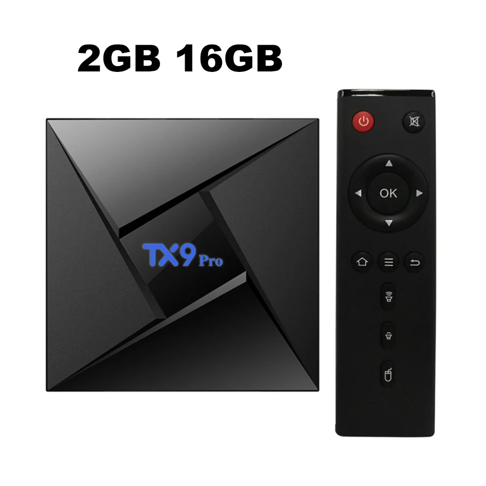Tanix TX9 Pro Android 7,1 ТВ приставка S912 Восьмиядерный 2,4G/5G WiFi Bluetooth 4,1 3GB 32G домашний медиаплеер 4K HD Смарт-приставка - Цвет: 2G16G
