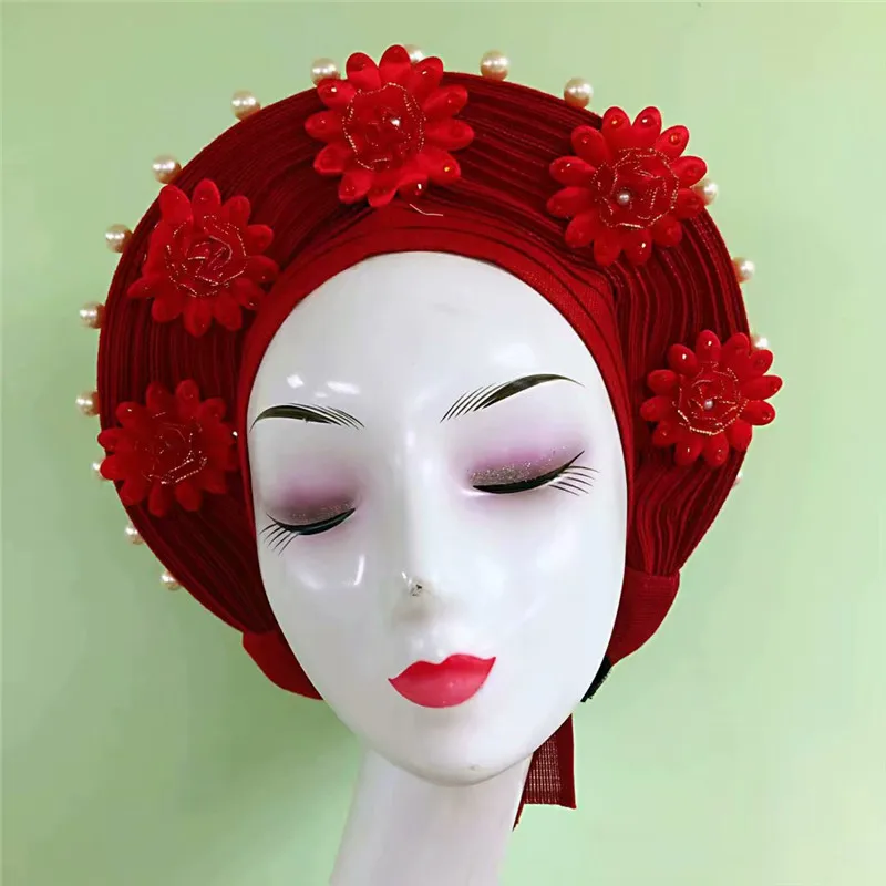 Новая мода Африканский уже сделать Sego головной убор дамы вечерние или свадебные Авто геле 1 шт./пакет