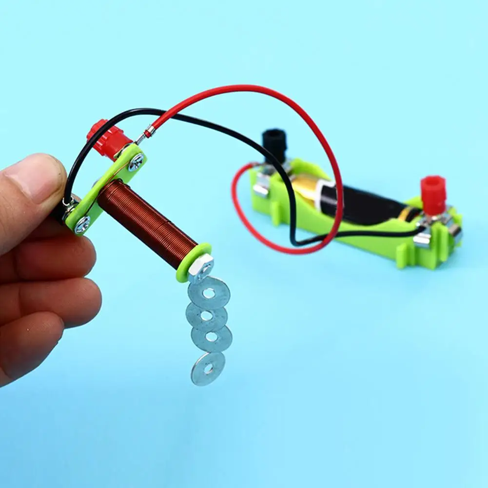 DIY электромагнитный эксперимент материал детская научная физика Обучающий
