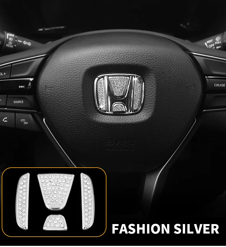 Нашивки в виде алмаза для внутреннего контроля воздуха на выходе передач декоративная заплатка крышка модификация для Honda Accord 10th