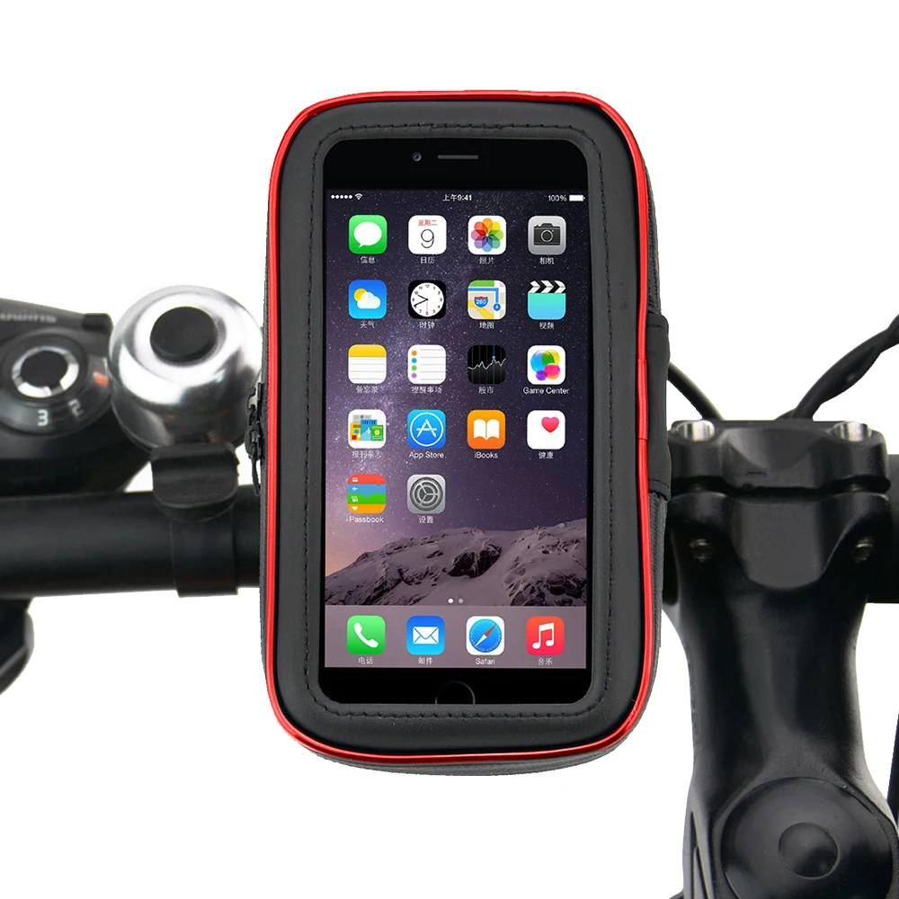 Rovtop велосипедный Мотоцикл держатель для телефона водонепроницаемый велосипед чехол для телефона сумка для IPhone Xs Xr X 8 7 samsung S9 S8 S7 скутер чехол для телефона