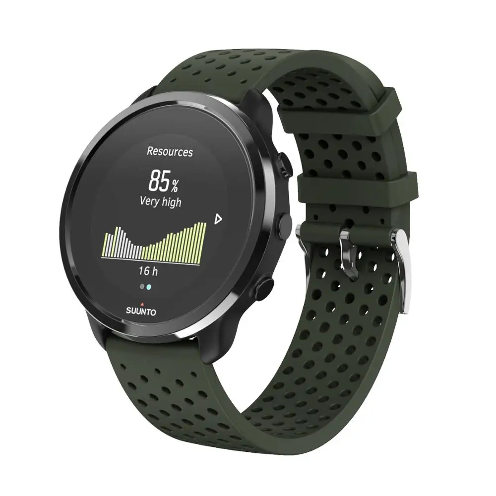 

Sport Silicone Watch Strap For SUUNTO 3 Fitness band Replacement Silicone Smart Watchband Strap for Suunto 3 Fitness Wristband