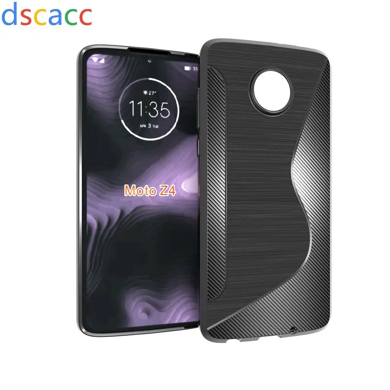 DSCACC S line TPU чехол для Moto P40 Play One power 2 P40 power One Vision Z4 100 шт