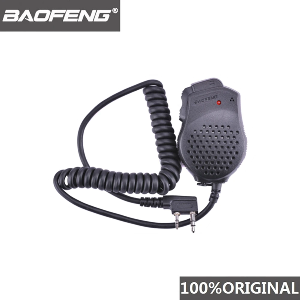 1/2/5 шт. Baofeng UV 82 двойной PTT Mic Динамик микрофон двухстороннее радио 8D 89 82HP иди и