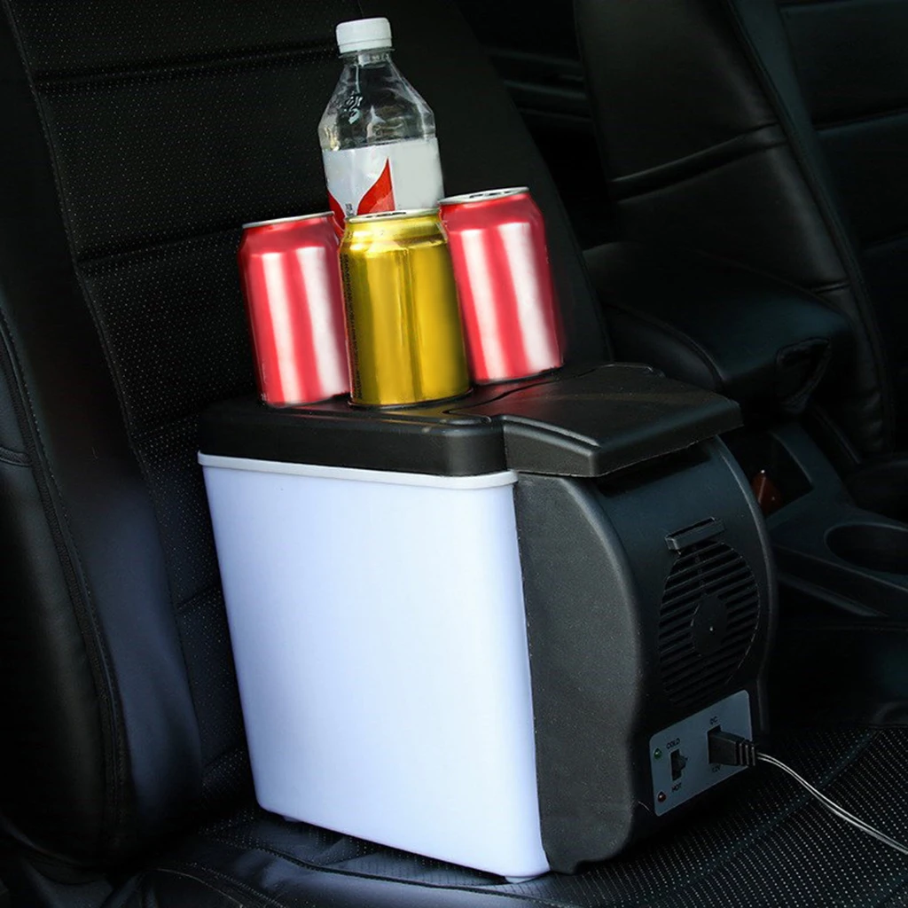 6L Portable Personal Mini Fridge Freezer Car Refrigerator Cooler Electric Office