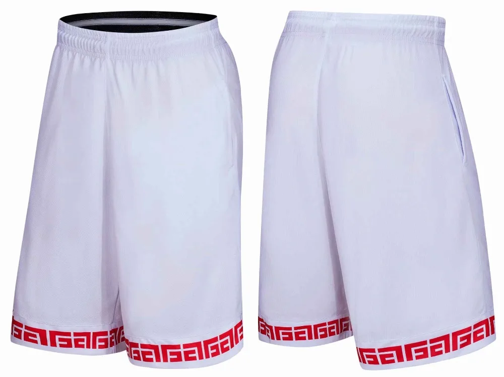 Мужские летние баскетбольные шорты Мужская спортивная одежда двухсторонние дышащие шорты для бега тренировочный костюм плюс размер шорты L-5XL