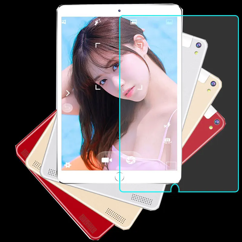 

Myslc Explosion-proof Tempered Glass Film For BDF Android 7.0 Octa Core 3G Call Tablet Pc 4GB 32GB WiFi laptop 3G tablet