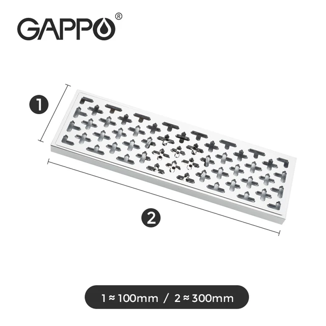 GAPPO Shower Floor Drain for Bathroom 6