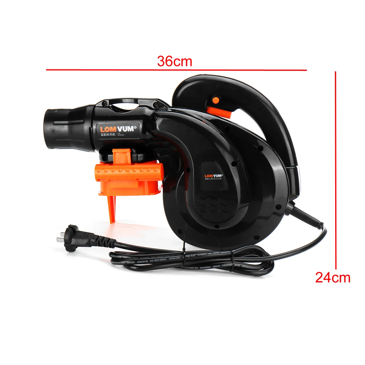 Dual Use leaf Air Blower 220V 1800W Air Blower Computer Cleaner Blower Cordless Sweeper& Vacuum Cleaner Dust Collector