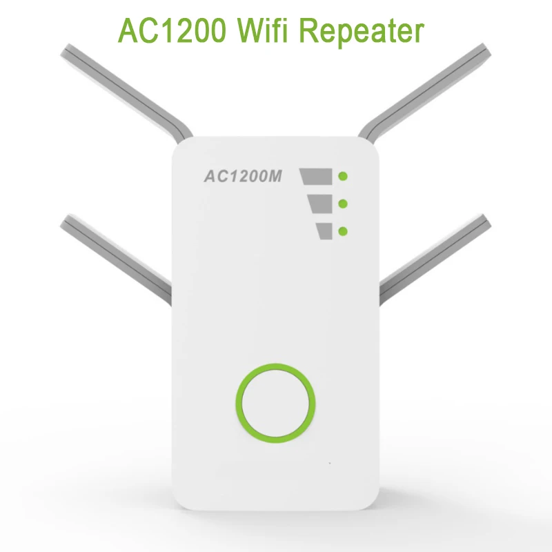 

Wireless Router Wifi Repeater Signal Wifi Booster Through-Wall Amplifier AC1200M Dual-Frequency Commercial