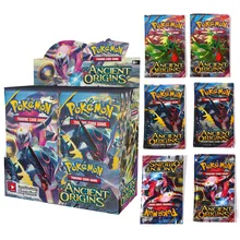 Juego de cartas coleccionables para niños, Cartas coleccionables de Pokemon, francés, español, inglés, Evoling Skies, evoluciones, caja de refuerzo