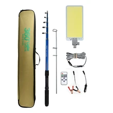 Портативность 12 в 47 Вт foco светодиодный уличный фонарь кемпинг лампа ip65 перезаряжаемые лампы для дома декоративные дорожные садовые фонари