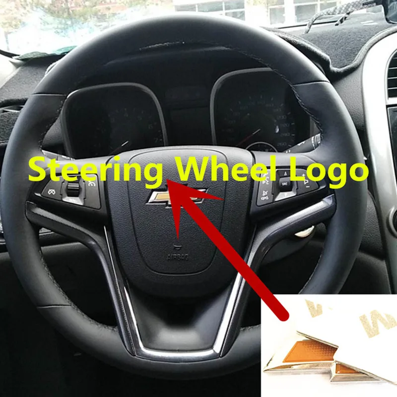 

High quality + Logo 3D Metal Sticker For Auto Car Steering Wheel Logo Badge Emblem Stickers Decals Auto Accessories Car Styling