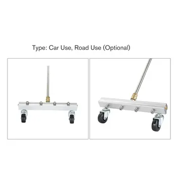 

Car Pressure Washer Car Undercarriage Cleaner with 1/4 inch Male Plug Under Body Chassis Water Broom Use for Car Clean