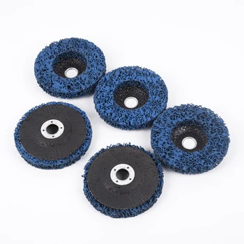 

5pcs Disc Wheel Paint Rust Removal Coating Clean Metal Polishing Surface Supply
