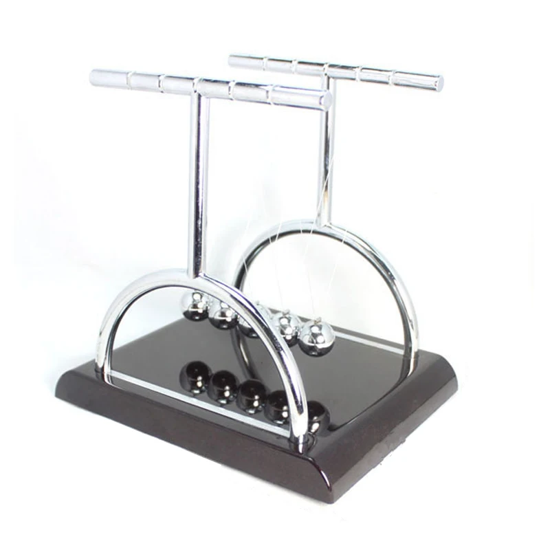  Creative Newtons Cradle Metal Balance Pendulum Ball Physics Science Desk Model Toy Educational Teac