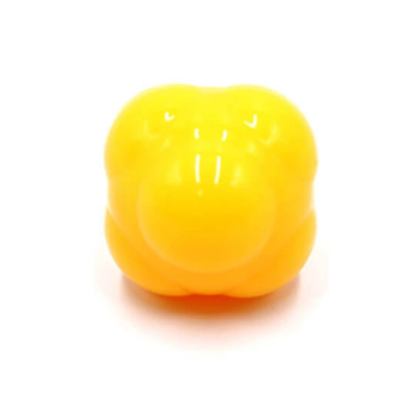 Yellow 56cm Фитнес мяч многоугольная форма мяч фитнес тренировочный мяч рефлекторные упражнения легкие спортивные продукты тренажеры - Цвет: Yellow 56cm