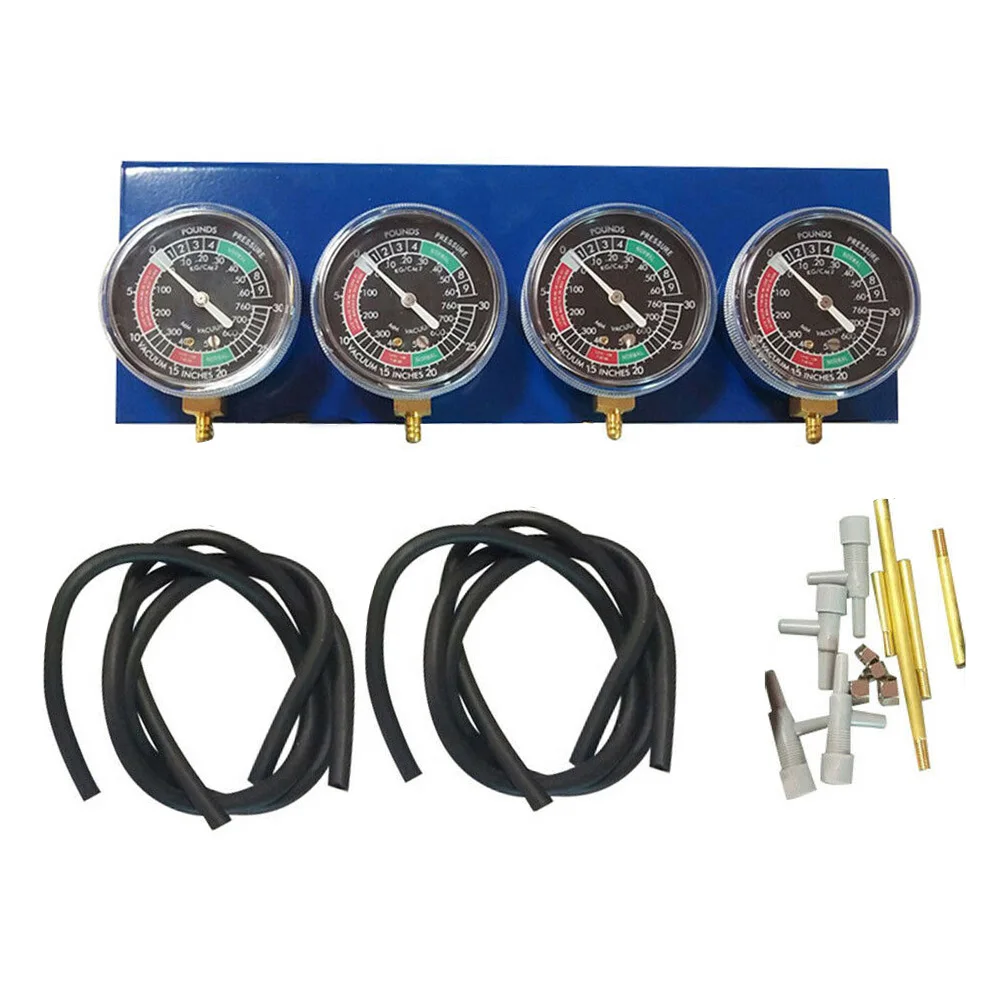 Мотоцикл топливный вакуумный карбюратор синхронизатор инструмент Carb Sync Gauge 4 цилиндра высокое качество и долговечность