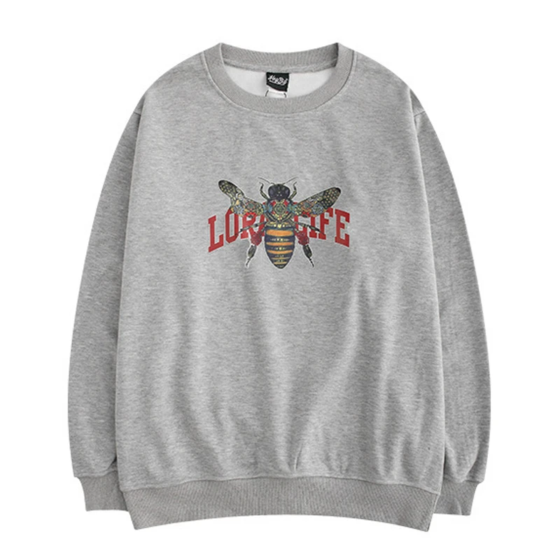

2019 New Arrival Hip Hop Sweatshirt Oversize Leisure Ulzzang Fleece Suit Full None Casual Print Short O-neck Loose Cotton Hot