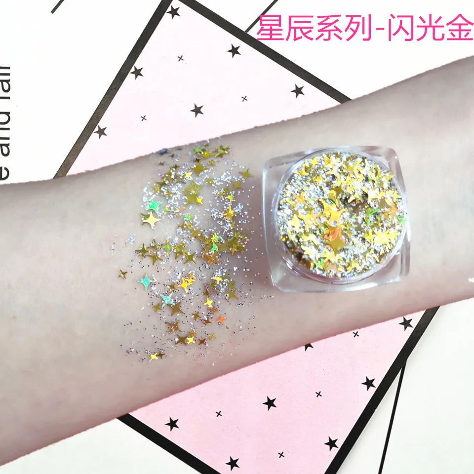 Блестящая блестящая жидкая краска для лица Maquiagem Eye Pigmento Para Os Olhos Mermaid Cream хайлайтер Осветляющий макияж блеск для глаз