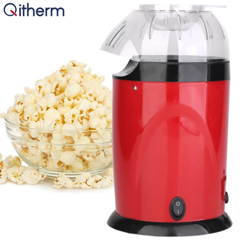 

Household Electric Popcorn Machine Portable Automatic Popcorn Maker Mini Popcorn Making Machine For DIY Corn Popper EU Plug