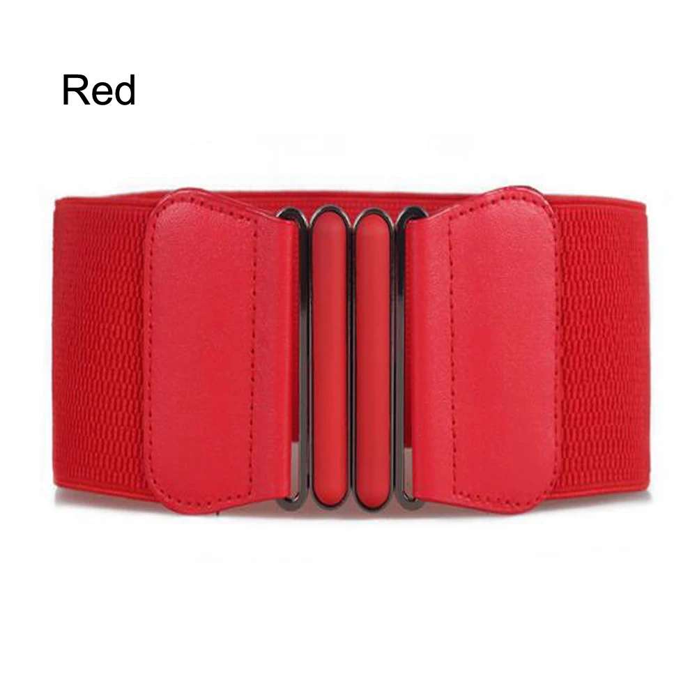Поясные ремни женские обтягивающие эластичные Ceinture Модные женские эластичные кожаные широкие пояса платье украшение для Femme пояс