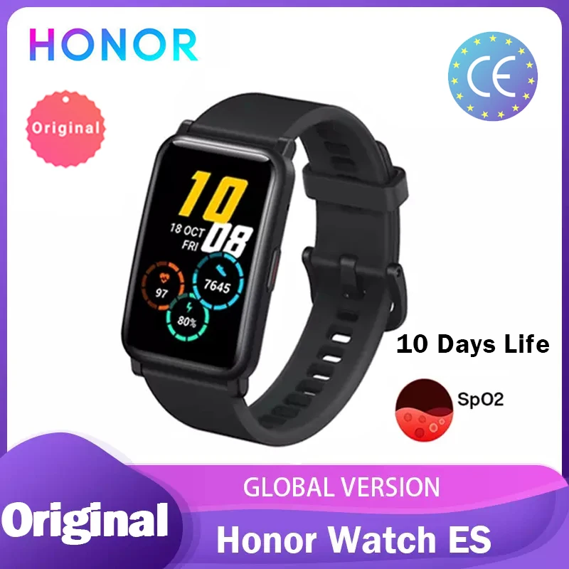 HONOR WATCH ES Смарт часы 1 64 &quotAMOLED сенсорный дисплей Bluetooth 5 умные с кислородом крови