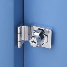 

Punch-free Drawer Lock with Lock Suitable for Mailbox, Locker, Office Cabinet Safety Combination Lock