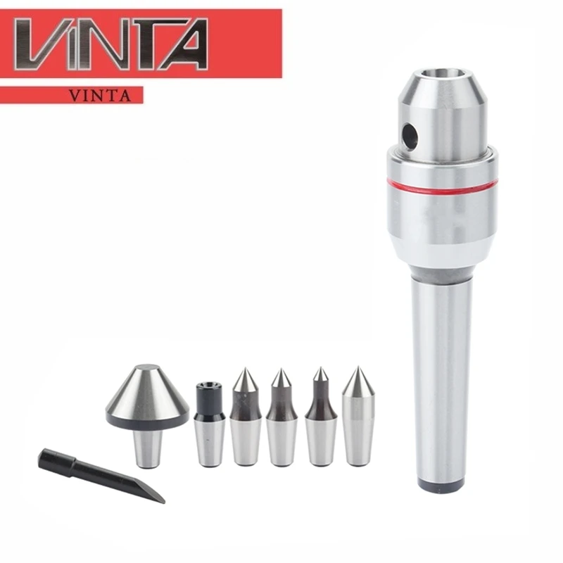 Metal Precision Revolve Thimble Inlay alloy Steel NKS MT2 MT3 Milling Rotary Revolving center lathe turning tool CNC Taper | Инструменты