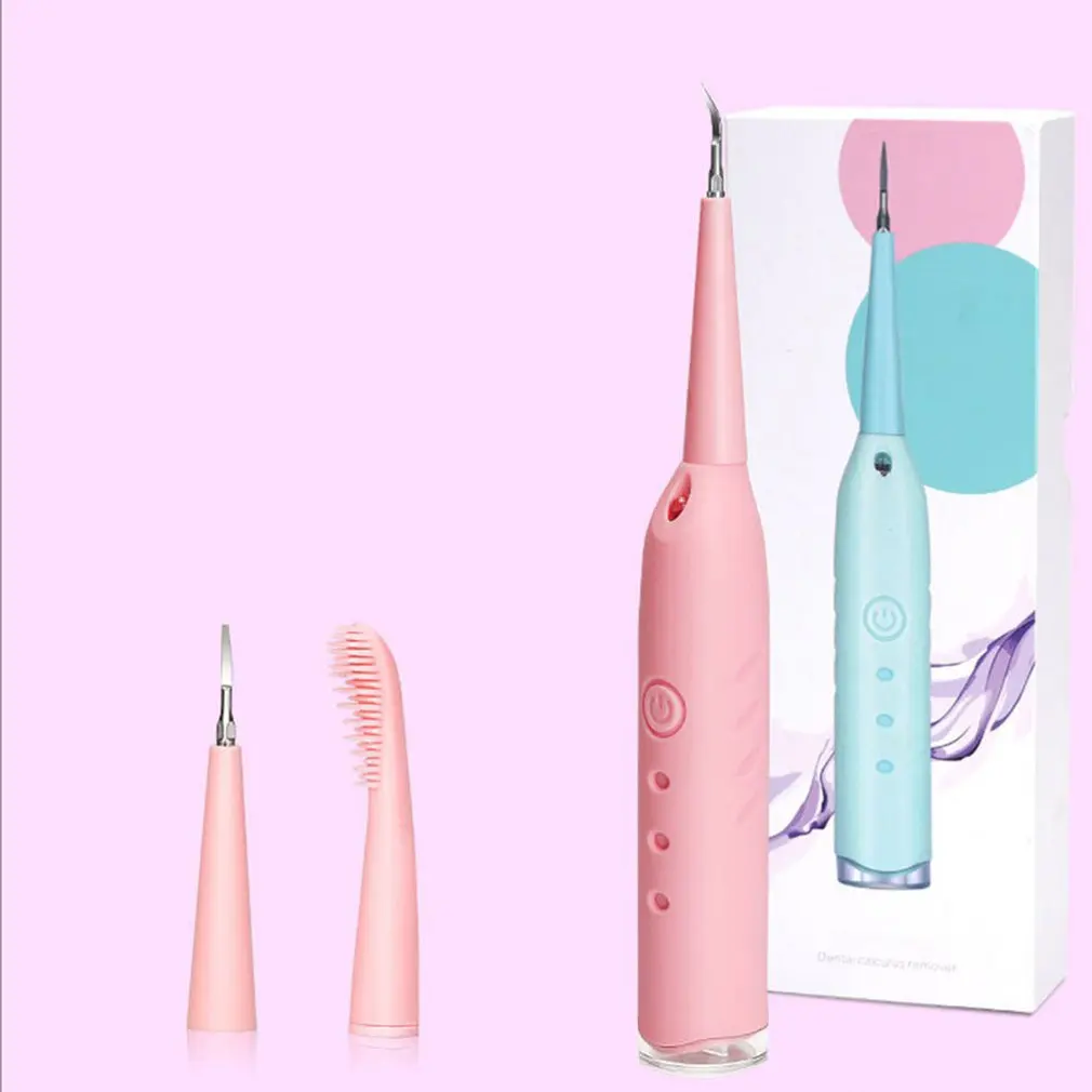 

Household Tooth Cleaner Teether Calculus Remover Dental Care Tools Electric Tooth Cleaner Professional Cleaning