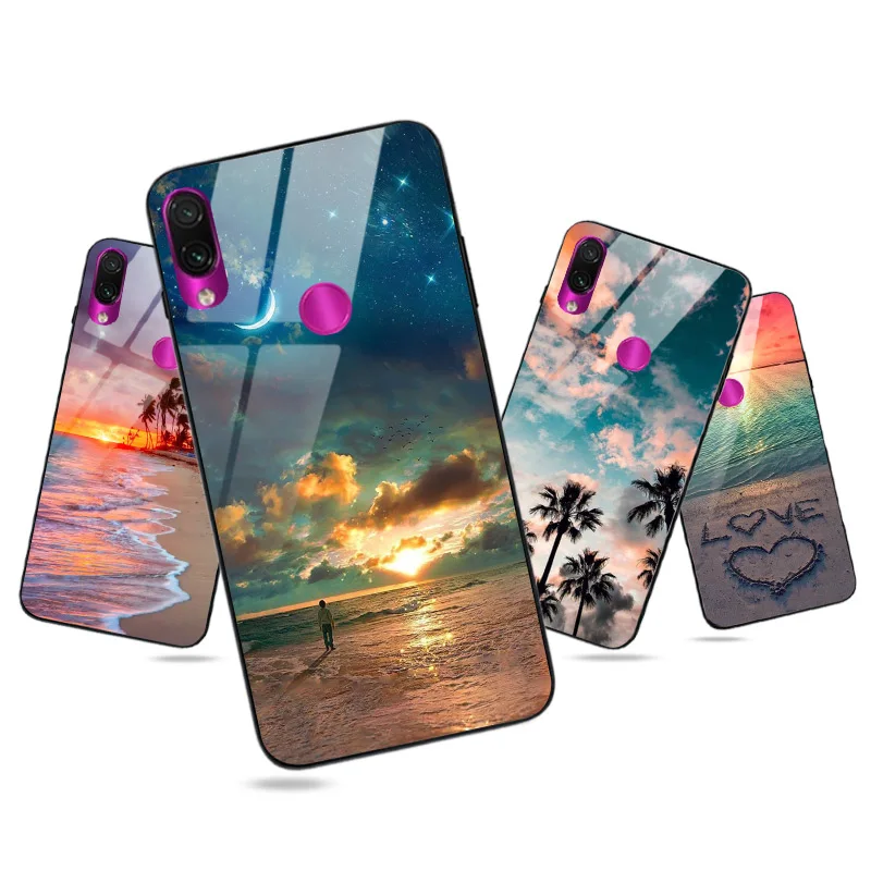 Жесткий чехол для Xiaomi Mi A3 A2 Lite 9 SE Redmi Note 5 6 Pro 5A Prime Plus черный Xiomi 9T K20 чехол|Бамперы| |