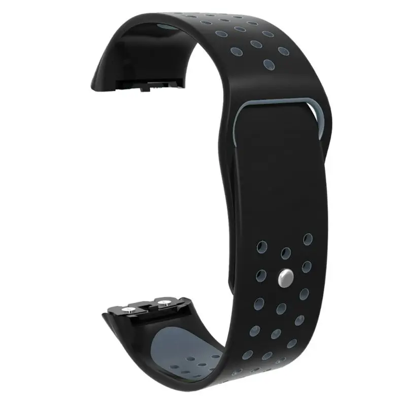 Двухцветный мягкий силиконовый ремешок для часов Ремешок для samsung Galaxy Fit R370 часы