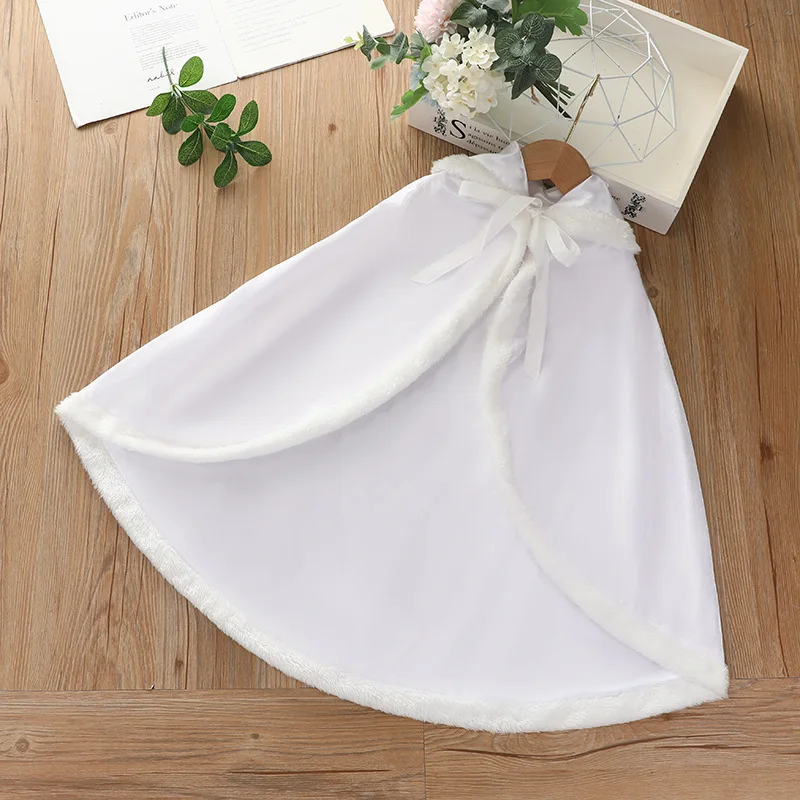 

Halloween Cloak Frozen Cloak Cloak Girl's Princess Dress Shawl Brushed and Thick Multi-Colored Options