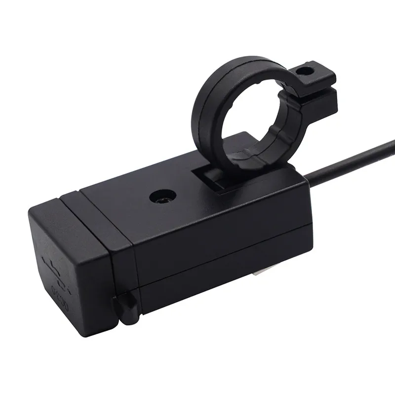 Универсальный QC3.0 USB зарядное устройство для мотоцикла двойной USB быстрая замена 12 В адаптер питания для Iphone для samsung для huawei