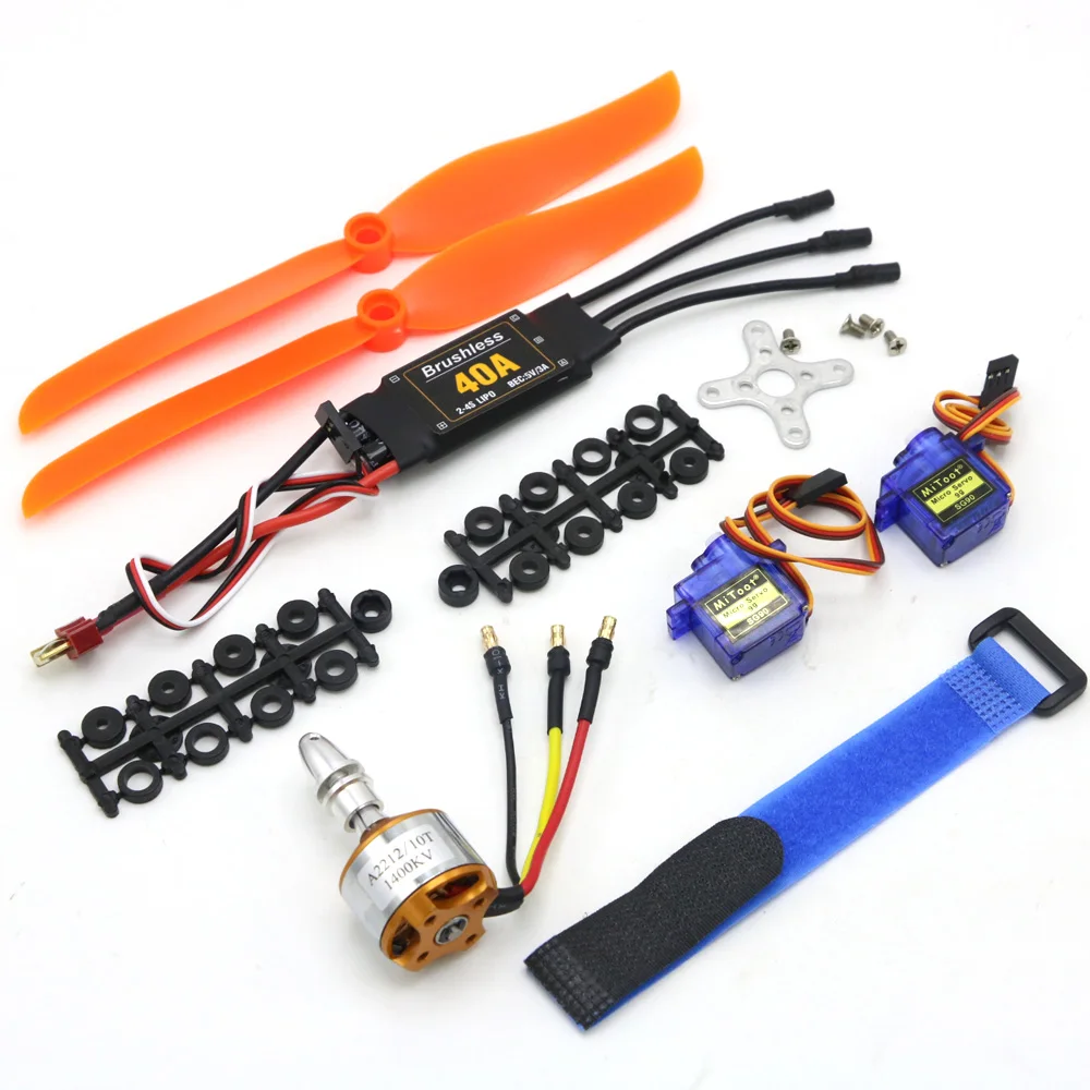 RC Flugzeug Kit A2212 2200KV Mit Motor, ESC Und Servo - Komplettset
