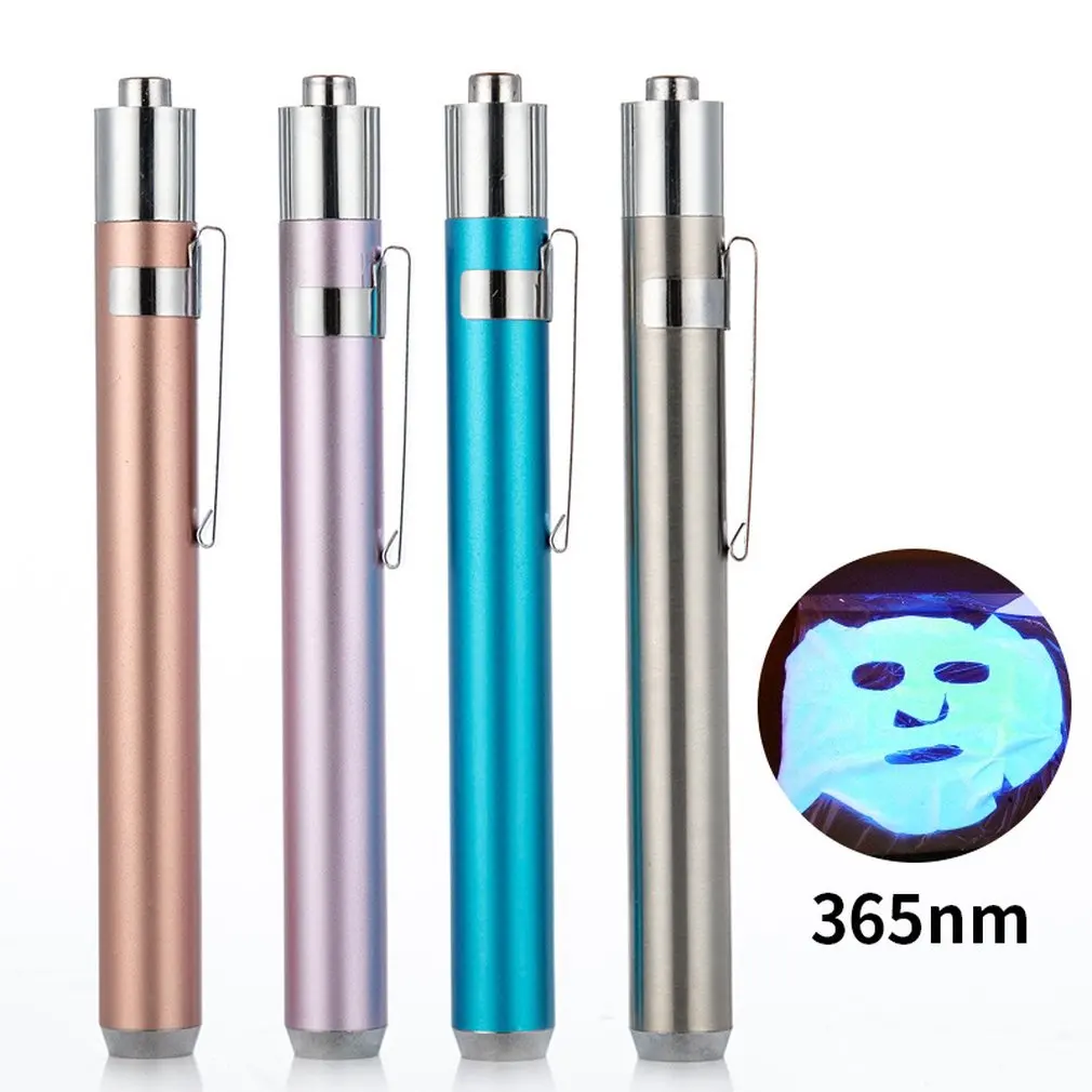 

Portable Size UV Light Banknotes Detector Counterfeit Fake Forged Money Bank Note Checker Detector Tester Marker Pen