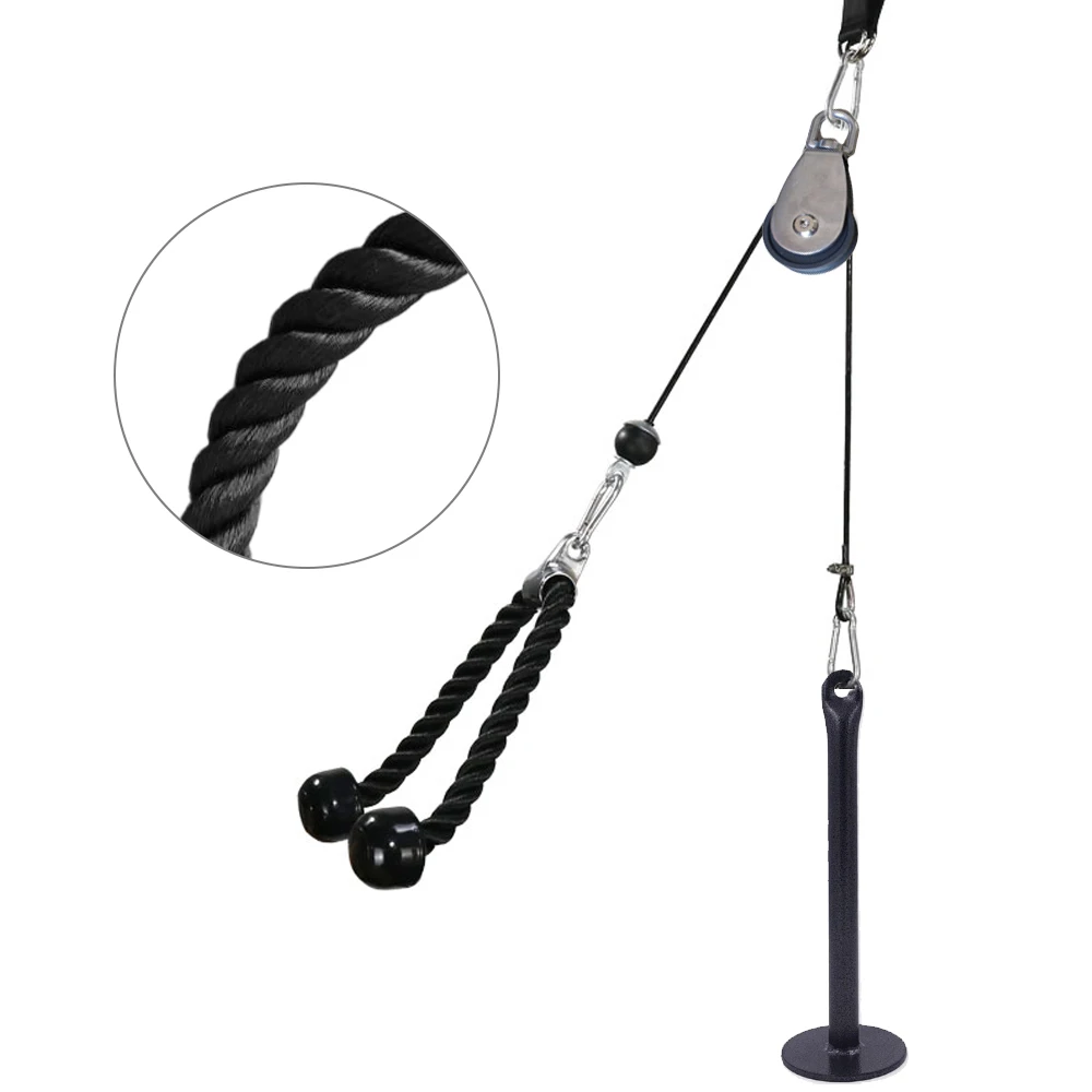 Фитнес тренажерный зал Тросовый Шкив Машина крепления Системы загрузки Pin