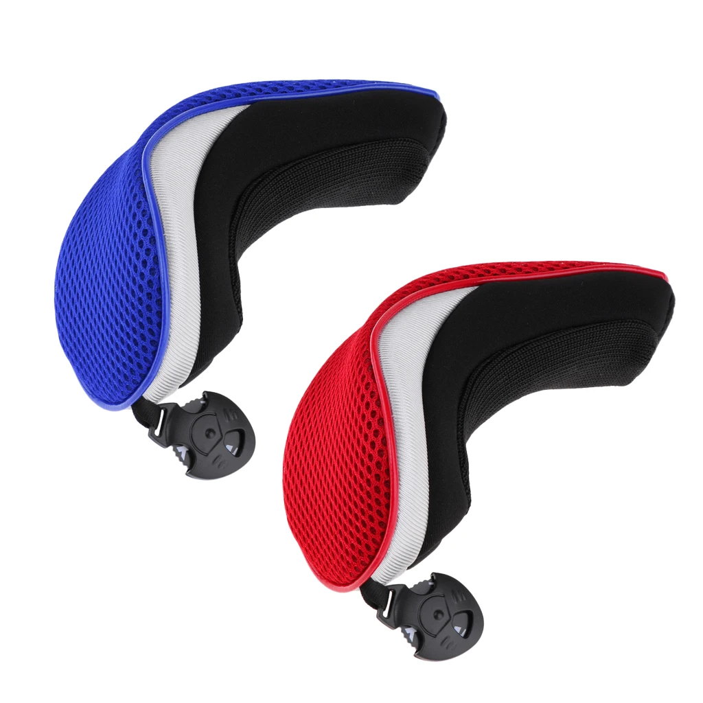 2pcs Golf Hybrid UT Club Rescue Head Cover Headcover Utility Golf Club Head Cover Golf Club Headcover Golf Accessories